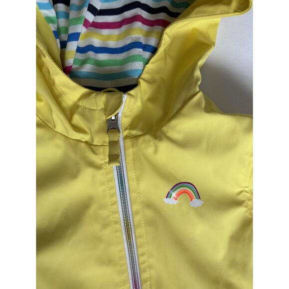 Pink Platinum Yellow Rain Jacket - Picture 7 of 11